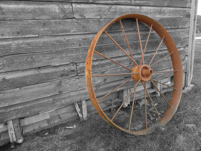 Nice photo Sydney. I like how the old wheel is contrasted against the side of the old building. Remember to take your photos during the week of the contest rather than using old ones.