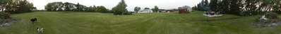 Nice pano Josie... BUT that grass is WAY too green for this time of the year. Remember to always post recent work.